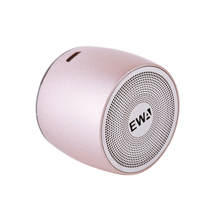 EWA A103 Portable Bluetooth Speaker Wireless Heavy Bass Bomm Box Subwoofer Phone Call Surround Sound Bluetooth Shower Speaker(Rose Gold) - free shipping - PMC Jewellery - Order now!