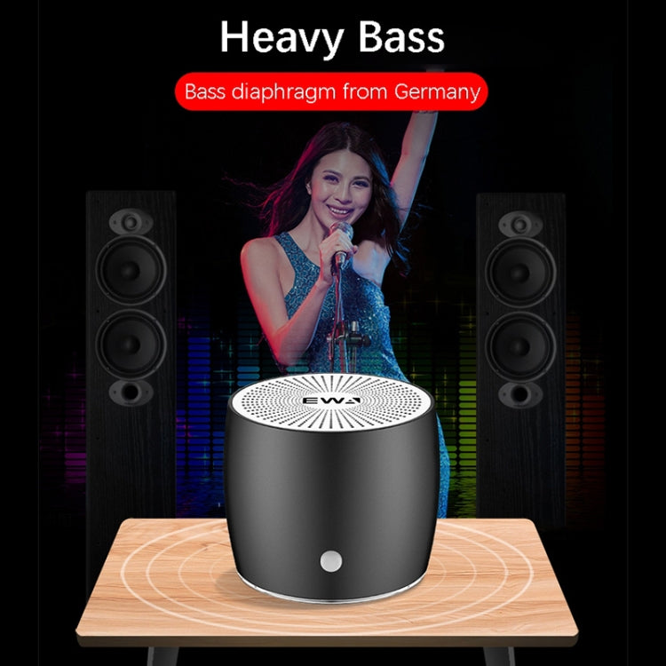 EWA A103 Portable Bluetooth Speaker Wireless Heavy Bass Bomm Box Subwoofer Phone Call Surround Sound Bluetooth Shower Speaker(Rose Gold) - free shipping - PMC Jewellery - Order now!