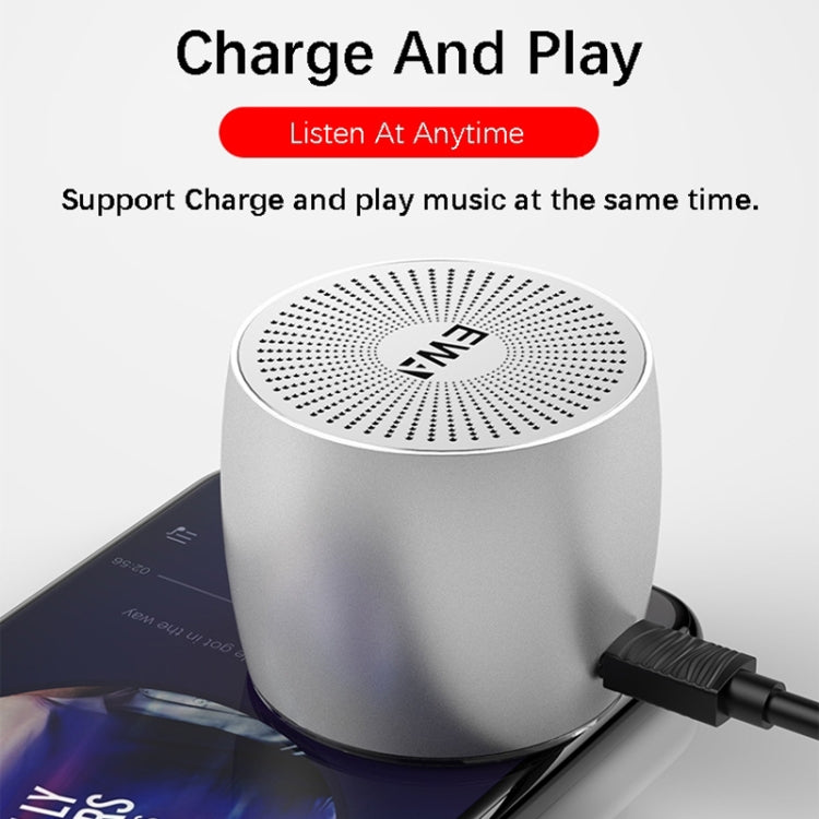 EWA A103 Portable Bluetooth Speaker Wireless Heavy Bass Bomm Box Subwoofer Phone Call Surround Sound Bluetooth Shower Speaker(Rose Gold) - free shipping - PMC Jewellery - Order now!