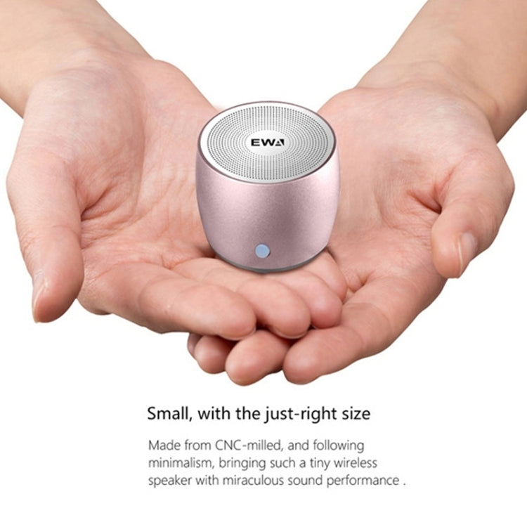 EWA A103 Portable Bluetooth Speaker Wireless Heavy Bass Bomm Box Subwoofer Phone Call Surround Sound Bluetooth Shower Speaker(Blue) - free shipping - PMC Jewellery - Order now!