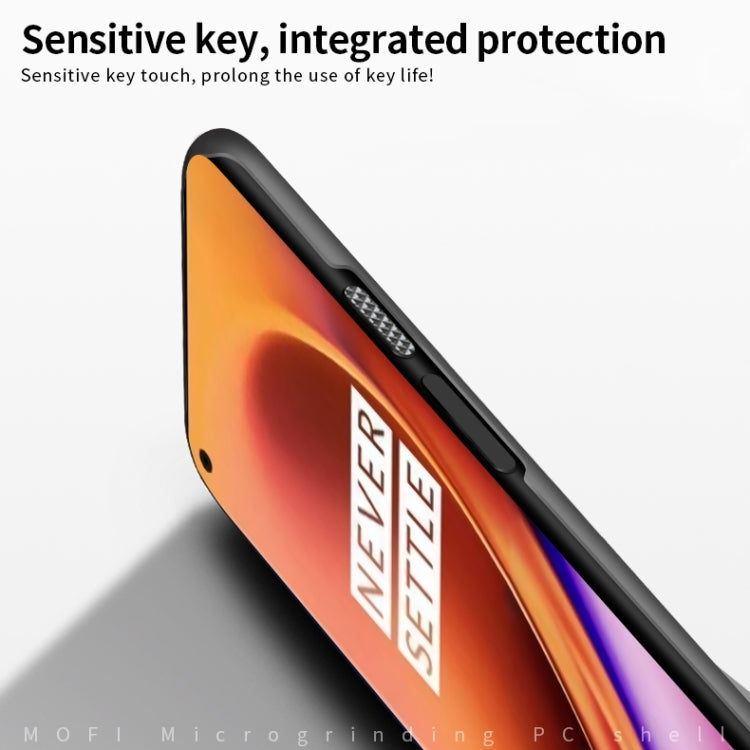 For OnePlus 8 Pro MOFI Frosted PC Ultra-thin Hard Case(Black) - OnePlus Cases by MOFI | Online Shopping South Africa | PMC Jewellery | Buy Now Pay Later Mobicred