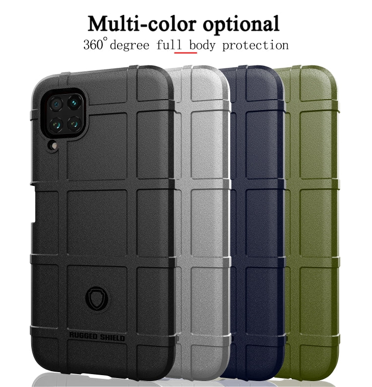For Huawei P40 Lite / Nova 6S / Nova 7i Full Coverage Shockproof TPU Case(Black)