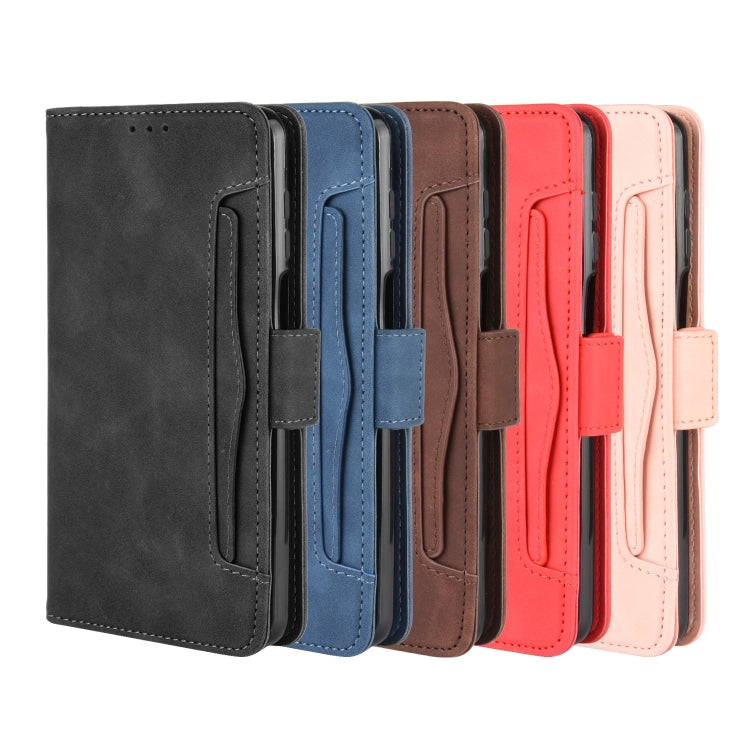 For Xiaomi Redmi Note 9 Pro / Note 9s / Note 9 Pro Max Wallet Style Skin Feel Calf Pattern Leather Case with Separate Card Slot(Black)