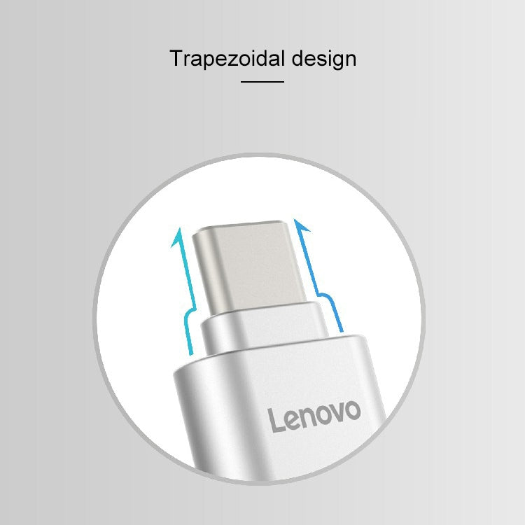 Lenovo D201 USB-C / Type-C To TF Card Reader - Card Reader by Lenovo | Online Shopping South Africa | PMC Jewellery | Buy Now Pay Later Mobicred