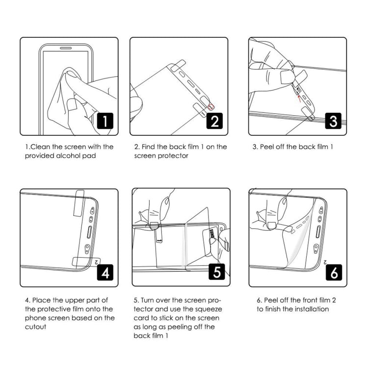 For Galaxy S20 Ultra 2 PCS ENKAY Hat-Prince 0.1mm 3D Full Screen Protector Explosion-proof Hydrogel Film