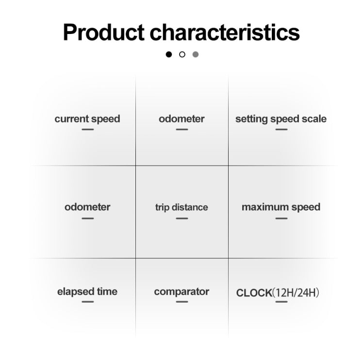 SUNDING SD-581A Bike Wired Computer Speedometer Odometer Cycling Bicycle Waterproof Measurable Temperature Stopwatch - Speedometers by SUNDING | Online Shopping South Africa | PMC TechLife | Buy Now Pay Later Mobicred