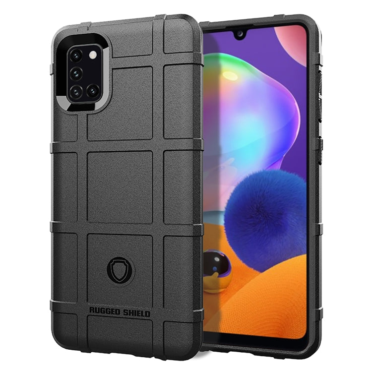 For Galaxy A71 5G Full Coverage Shockproof TPU Case(Black)