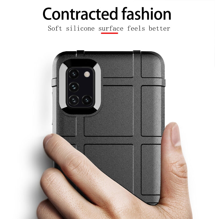 For Galaxy A71 5G Full Coverage Shockproof TPU Case(Black)