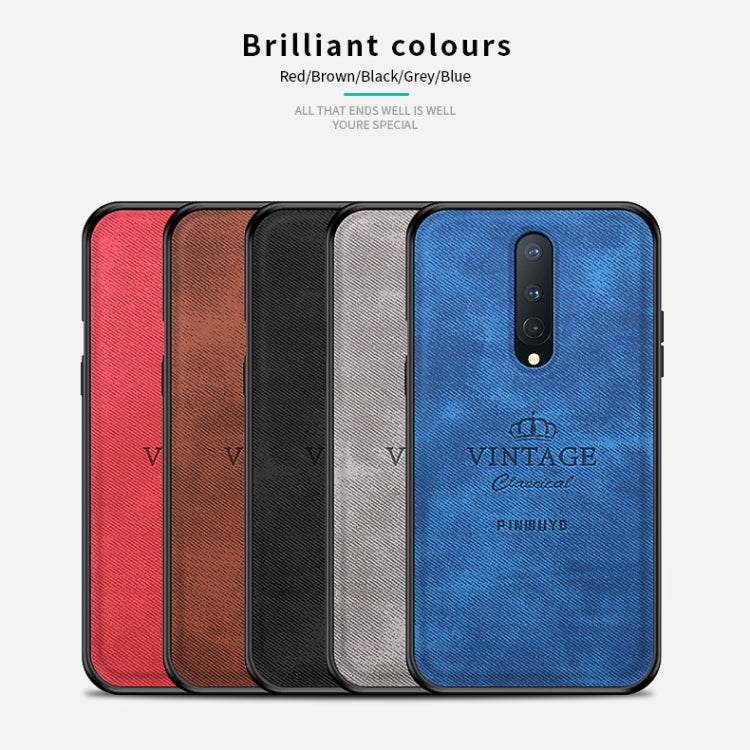 For Oneplus 8 PINWUYO Zun Series PC + TPU + Skin Water-resistant And Anti-fall All-inclusive Protective Shell(Gray)