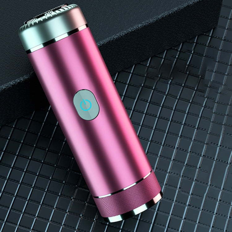 S1080 Mini Metal Turbo Electric Shaver Razor (Pink)