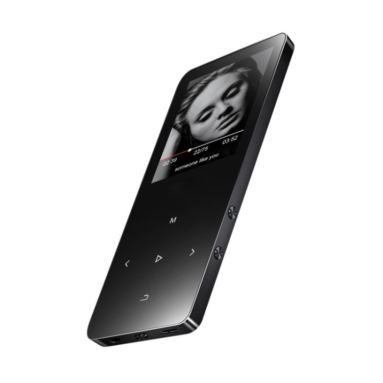 X2 16GB 1.8 inch Touch Screen Metal Bluetooth MP3 MP4 Hifi Sound Music Player (Black) - free shipping - PMC Jewellery - Order now!