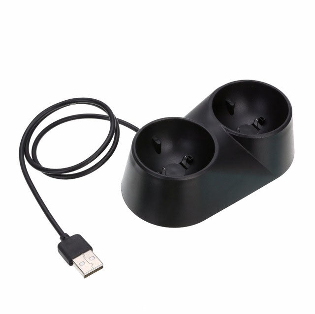 VR Controller Charger Dual USB Dock Game Charging Station Stand for PS4 PSVR Move Tool - free shipping - PMC Jewellery - Order now!