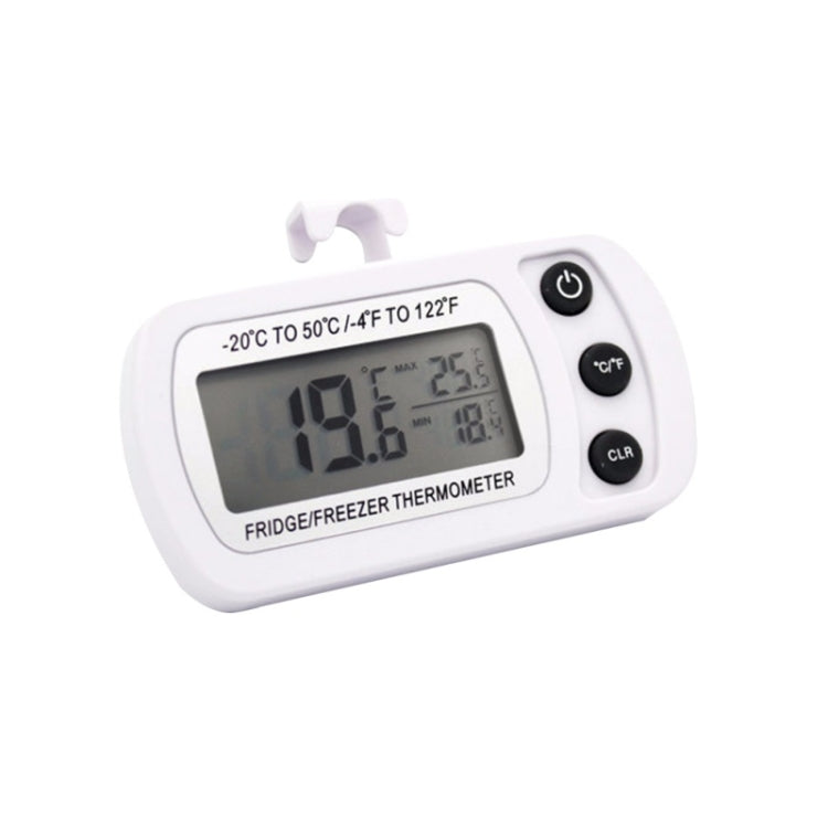 Digital LCD Thermometer Fridge Temperature Sensor Freezer Thermometer(Black)