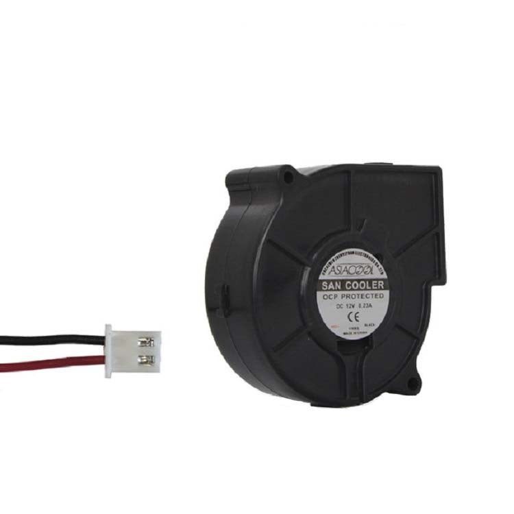 ASIACOOL Silent Turbo Blower Fan, Specification:7530 12V - Range Hood Parts by PMC Jewellery | Online Shopping South Africa | PMC Jewellery | Buy Now Pay Later Mobicred