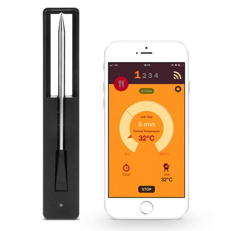 BBQ Kitchen Wireless Bluetooth Smart Food Oven Thermometer - free shipping - PMC Jewellery - Order now!