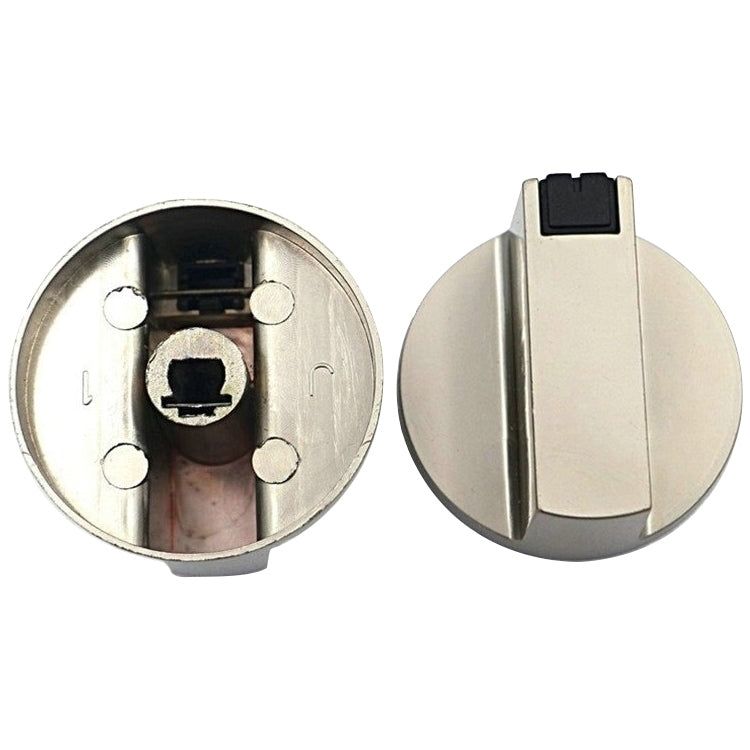 2 PCS Universal Metal Rotary Switch Control Knobs Replacement Accessories for Home Kitchen Gas Stove, Size:Shaft Diameter 6mm - Cooktop Parts by PMC Jewellery | Online Shopping South Africa | PMC Jewellery | Buy Now Pay Later Mobicred