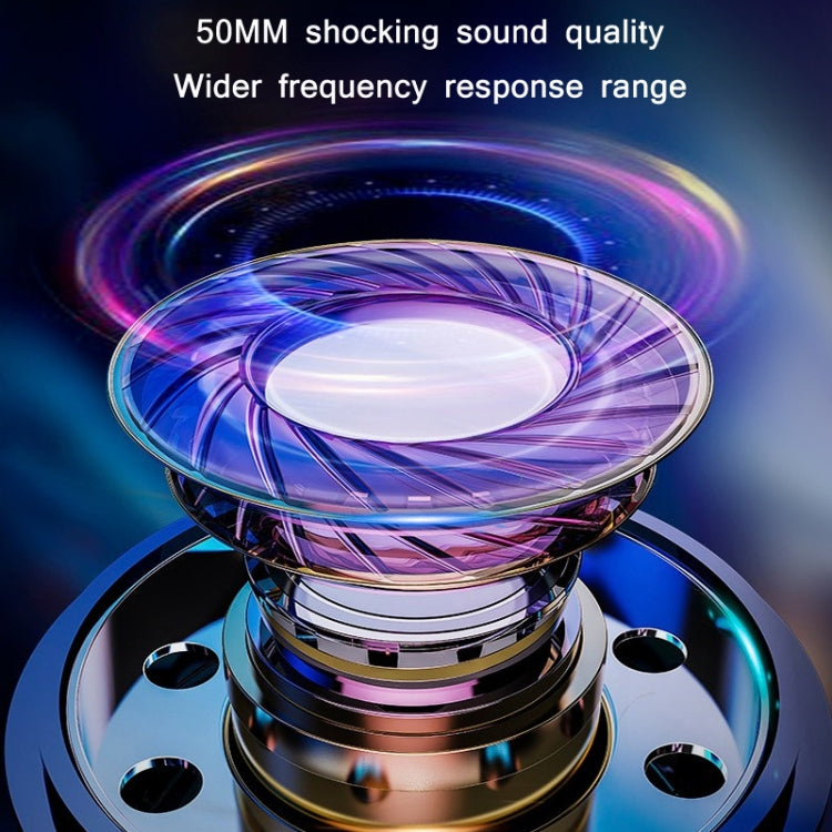 PANTSAN PSH-400 USB Computer Head-Mounted Luminous RGB Wired Headset, Specification:7.1 USB