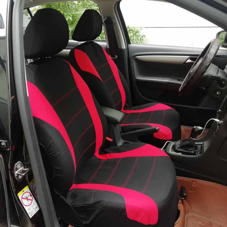 9 PCS Four Seasons Universal Seat Cover Cushion Car Fur Seat Covers Set Universal Cushion(Red) - free shipping - PMC TechLife - Order now!
