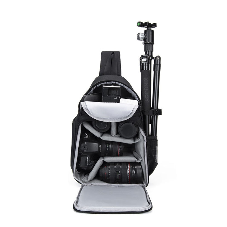 CADeN D15 Messenger Single Shoulder Multifunction Open Cover Photography Backpack Outdoor Leisure SLR Camera Backpack - free shipping - PMC Jewellery - Order now!