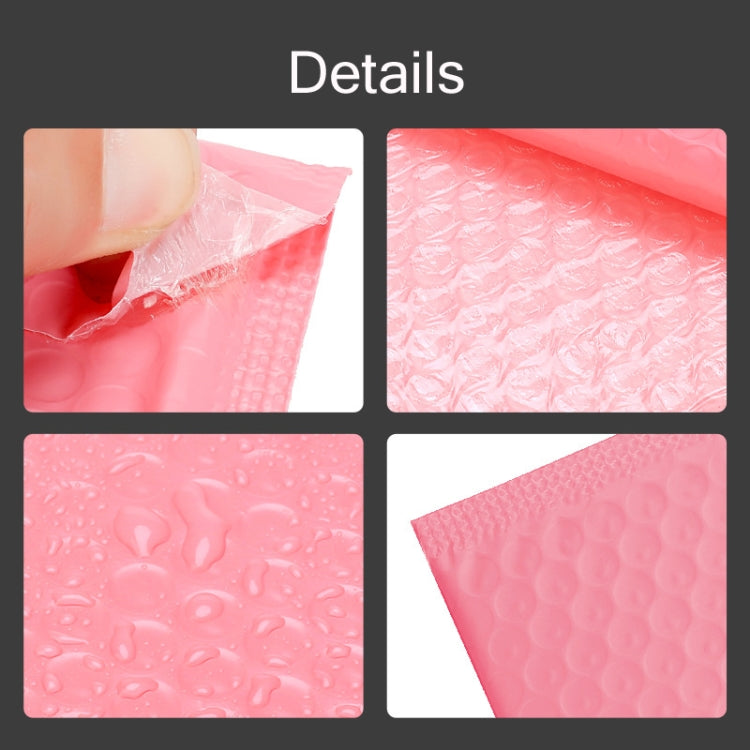 50 PCS Pink Co-Extrusion Film Bubble Bag Logistics Packaging Thickened Packaging Bag, Size:50x45cm