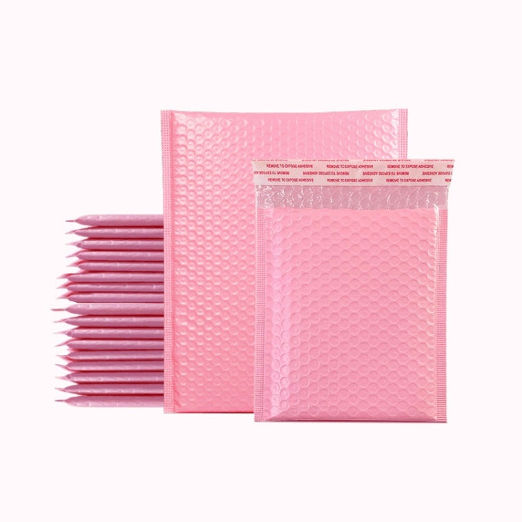 50 PCS Pink Co-Extrusion Film Bubble Bag Logistics Packaging Thickened Packaging Bag, Size:23x28cm