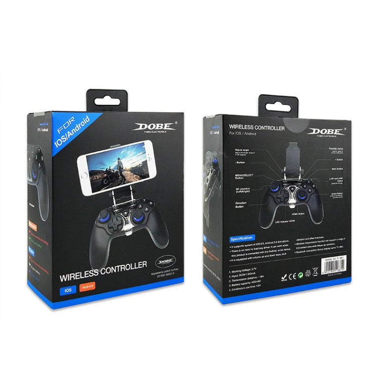DOBE TI-1881 Bluetooth 4.0 Android IOS Mobile Phone Wireless Controller Supports Foreign MFI Games - free shipping - PMC Jewellery - Order now!