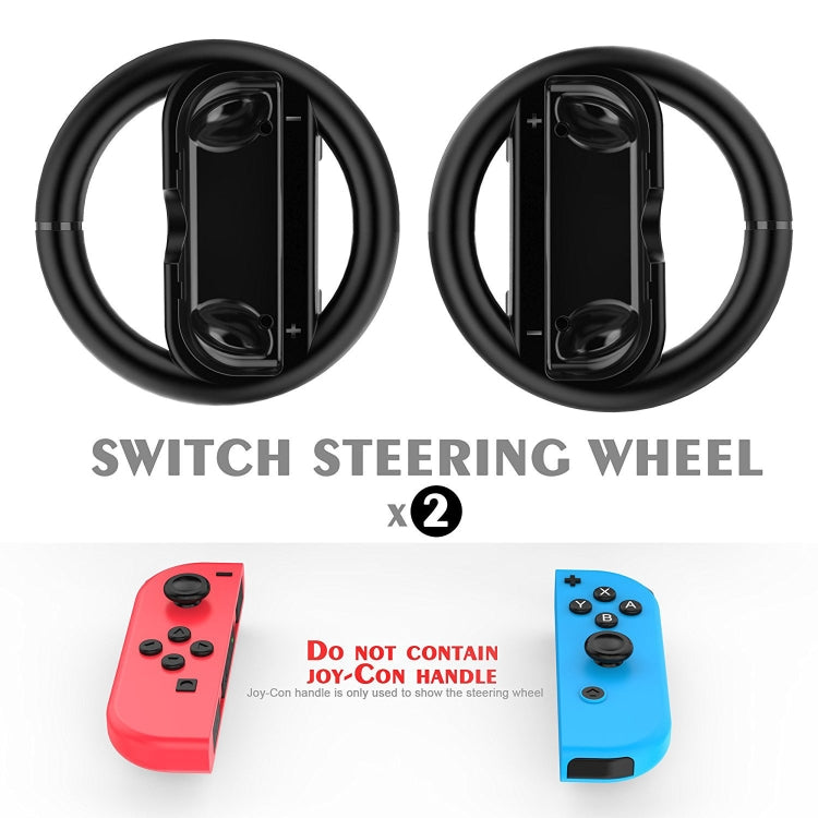 MIMD Small Handle Steering Wheel Game Handle Steering Wheel Bracket For Switch MIMD II(Red Blue) - Cases by MIMD | Online Shopping South Africa | PMC Jewellery | Buy Now Pay Later Mobicred