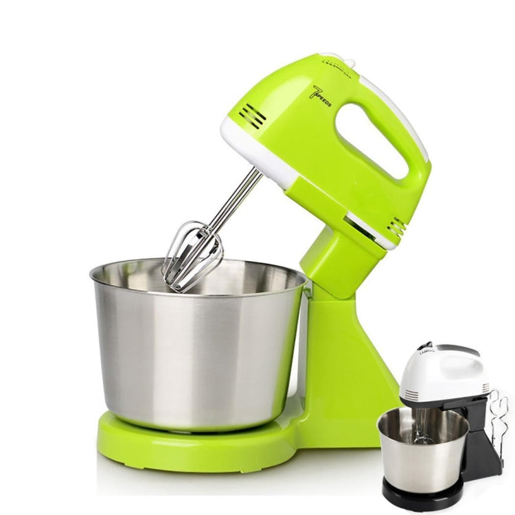 Portable Blender Electric Dough Cake Mixer Egg Whisk Baking Whipping Cream Machine EU Plug (Black)
