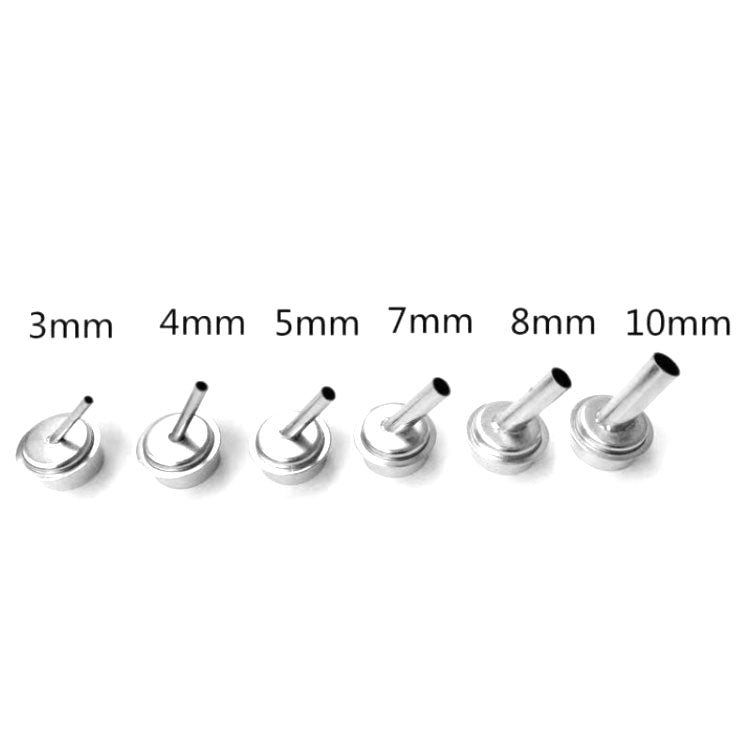 6 In 1 Quick Off 861DW Hot Air Gun Oblique Mouth Nozzle - free shipping - PMC Jewellery - Order now!