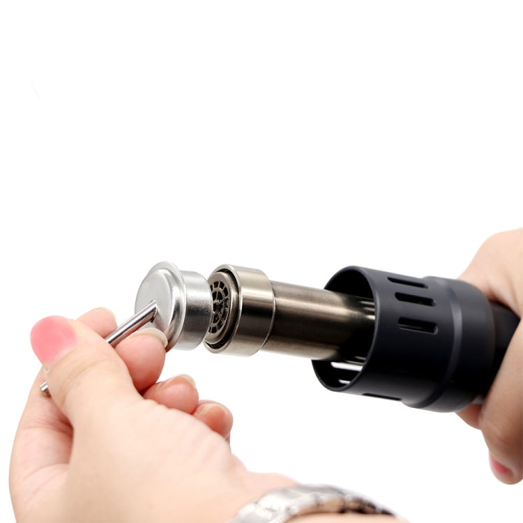 6 In 1 Quick Off 861DW Hot Air Gun Oblique Mouth Nozzle - free shipping - PMC Jewellery - Order now!