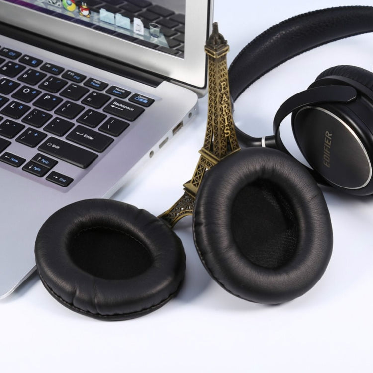 One Pair For Monster DNA Protein Leather + Sponge Headphone Protective Case Earmuffs(Black) - Earmuff & Pad by PMC TechLife | Online Shopping South Africa | PMC TechLife