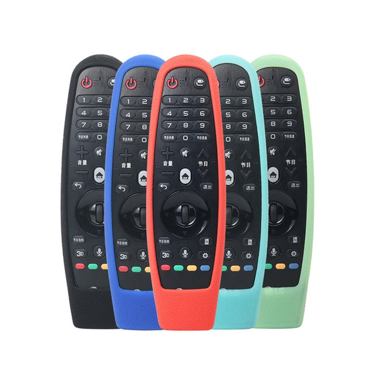 Suitable for LG Smart TV Remote Control Protective Case AN-MR600 AN-MR650a Dynamic Remote Control Silicone Case(Black)