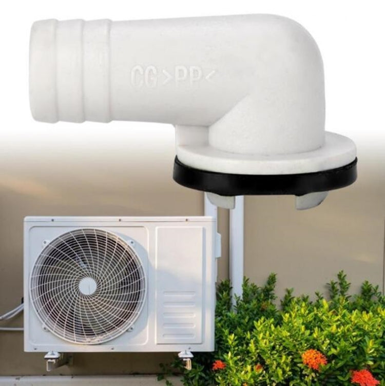 Elbow Air Conditioning External Air Conditioner Outlet Drain Nozzle Universal Drainage Tool for LG Air Conditioner(Diameter 19mm) - free shipping - PMC Jewellery - Order now!