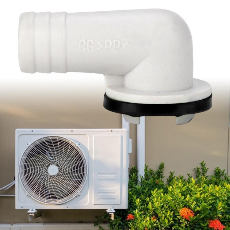 Elbow Air Conditioning External Air Conditioner Outlet Drain Nozzle Universal Drainage Tool for LG Air Conditioner(Diameter 19mm) - free shipping - PMC Jewellery - Order now!