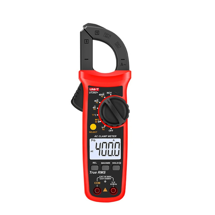 UNI-T UT202+ Digital Clamp Multimeter AC/DC Voltage Detector