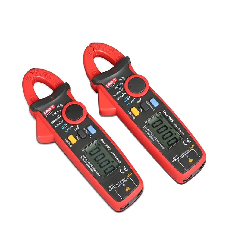 UNI-T UT211B 60A Digital Clamp Meter AC DC Voltage Detector