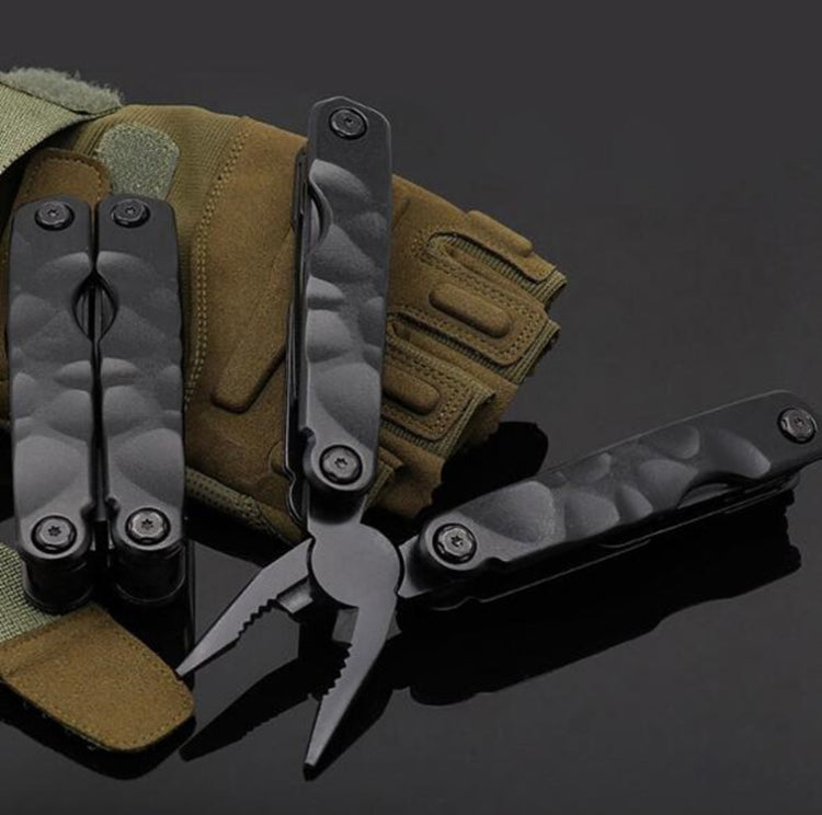 11 in 1 Outdoor Camping Survival Tool Foldable Multifunctional Pocket Plier(Standard Version)