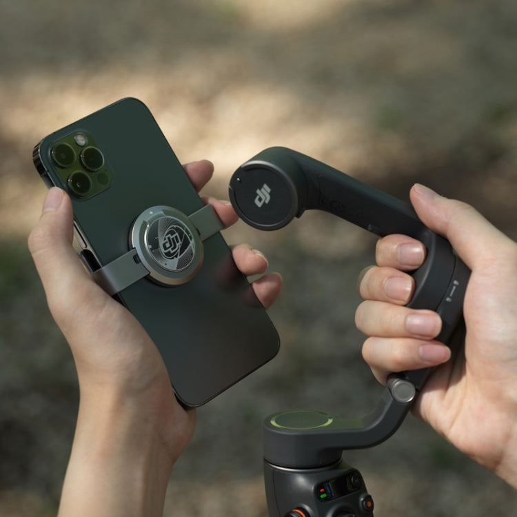 Original DJI OM Magnetic Phone Clamp 3 for 67-84mm Wide Mobile Phones - free shipping - PMC Jewellery - Order now!