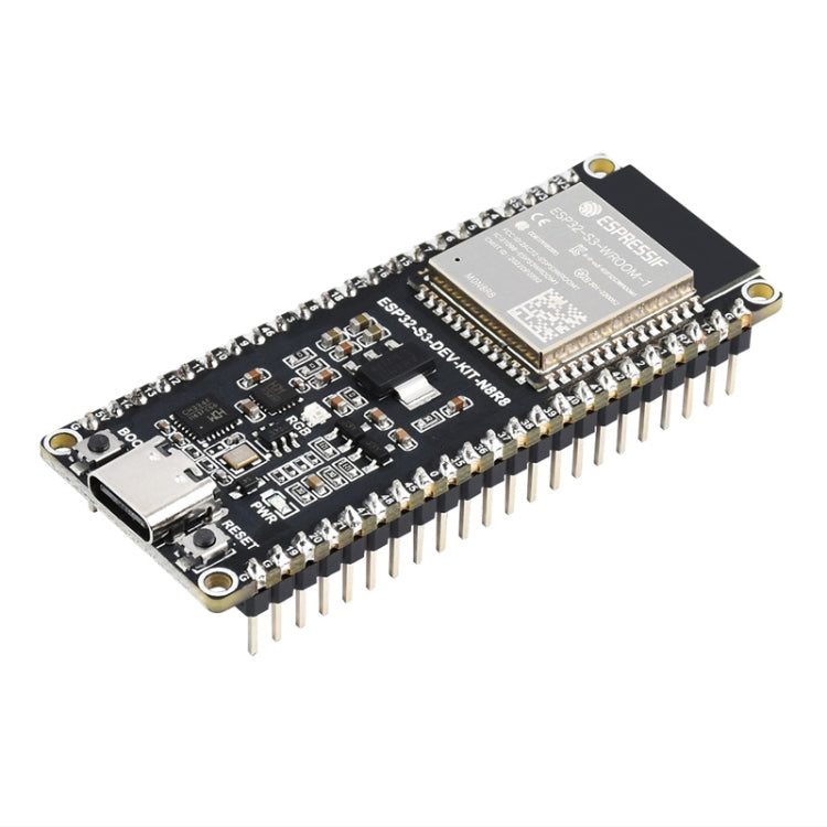 Waveshare ESP32-S3 Microcontroller 2.4GHz Wi-Fi Development Board ESP32-S3-WROOM-1-N8R8 Module Standard Ver. With Pinheader