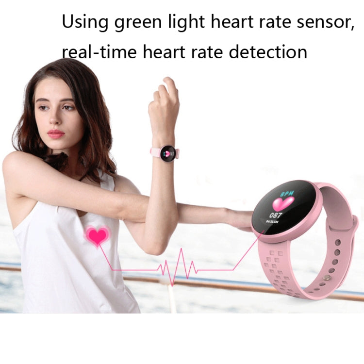Bozlun B36 1.04 inch Color Screen Smart Bracelet, IP68 Waterproof,Support Heart Rate Monitoring/Menstrual Period Reminder/Call Reminder(Red) - free shipping - PMC Jewellery - Order now!