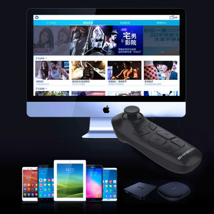 SHiNECON SC-B03 VR Game Handle Bluetooth Mobile Phone Wireless Connection Remote Control(Black) - Controller Gamepad by SHiNECON | Online Shopping South Africa | PMC Jewellery | Buy Now Pay Later Mobicred
