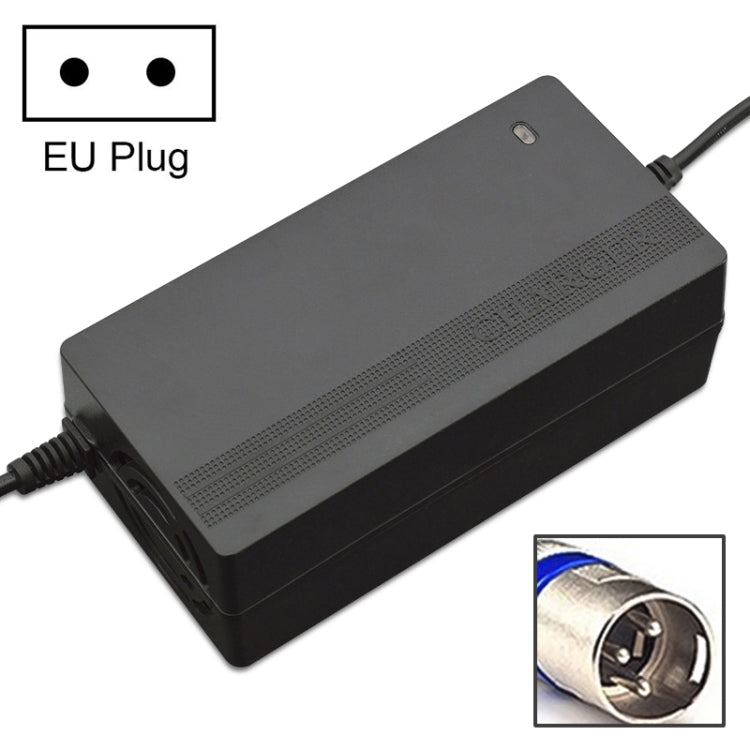 24V 12AH SUER Electromobile Battery Car Cart Lawn Mower Wheelchair Hedge Trimmer Lead-acid Charger, EU Plug(Canon Head) - Battery Charger by PMC Jewellery | Online Shopping South Africa | PMC Jewellery | Buy Now Pay Later Mobicred