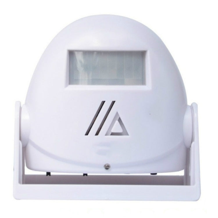 Wireless Intelligent Doorbell Infrared Motion Sensor Voice Prompter Warning Door Bell Alarm(White) - free shipping - PMC Jewellery - Order now!