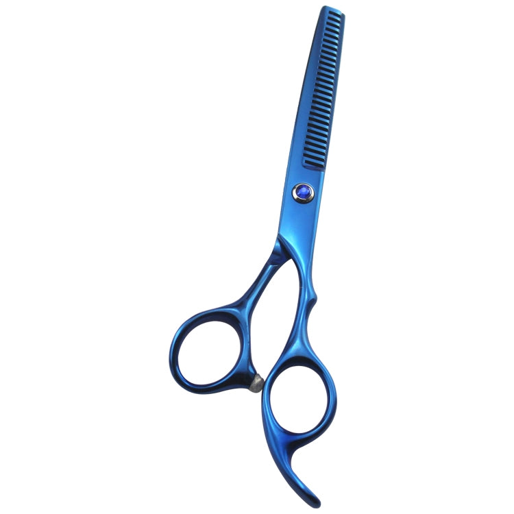 Professional Hair Cutting Scissor Hairdressing Kit Thinning Scissors Barber(Blue Thinning���SXLC-604T))