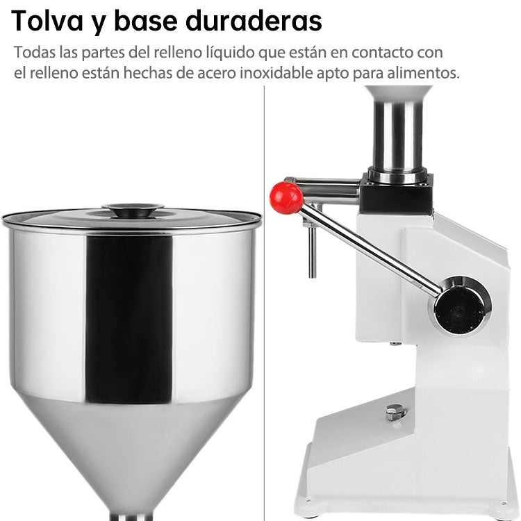 A03 Mini Stainless Steel Pneumatic Filling Machine Cream Food Paste Dispensing Liquid Packaging Equipment