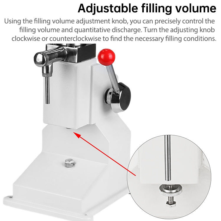 A03 Mini Stainless Steel Pneumatic Filling Machine Cream Food Paste Dispensing Liquid Packaging Equipment - Cooking Tools by PMC Jewellery | Online Shopping South Africa | PMC Jewellery