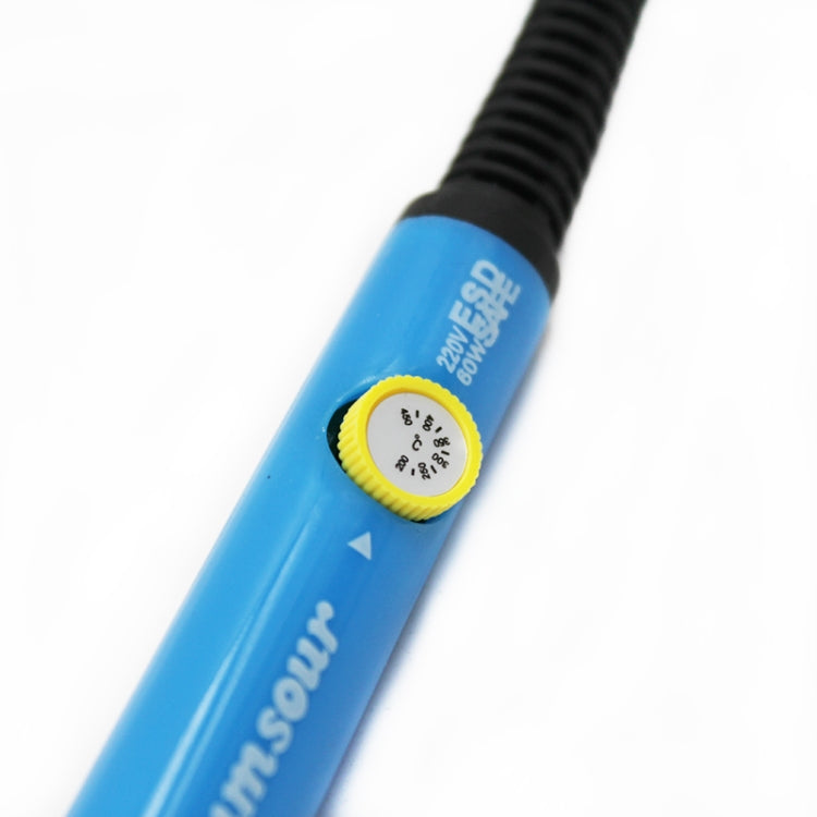 Adjustable Temperature Electric Soldering Iron 60W Welding Solder Rework Station Heat Pencil Tips Repair Tool (EU Plug) - Electric Soldering Iron by PMC TechLife | Online Shopping South Africa | PMC TechLife