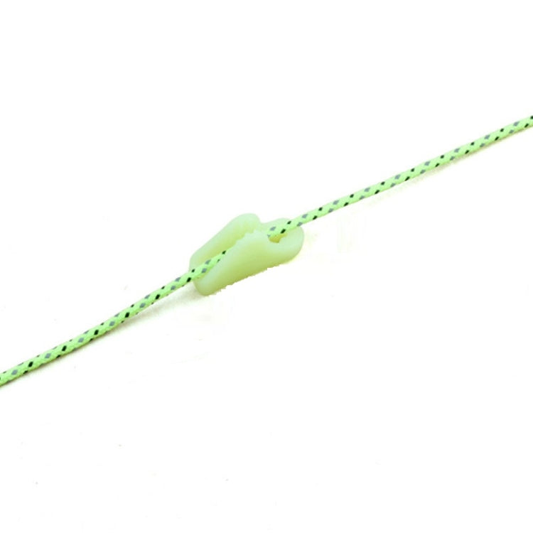 10 PCS Outdoor Luminous Rope Buckle Fluorescence Tent Triangle Buckle Alert Reminder Accidental Danger Tent Wind Rope Adjuster - Tents & Accessories by PMC TechLife | Online Shopping South Africa | PMC TechLife