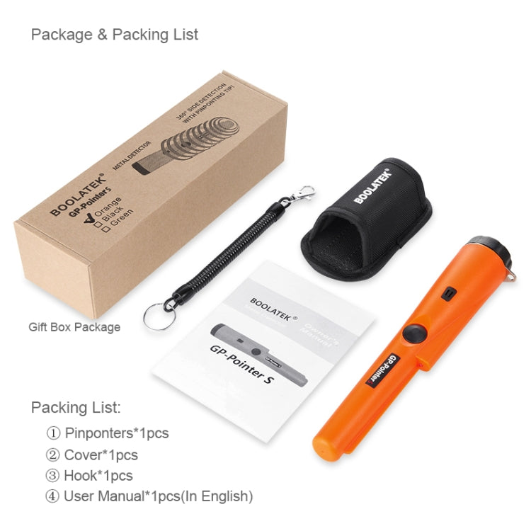 GP-Pointer S Metal Detector Gold Detector Pointer Pinpointing(Orange) Random Package Delivery - Voltage Detector by PMC Jewellery | Online Shopping South Africa | PMC Jewellery | Buy Now Pay Later Mobicred