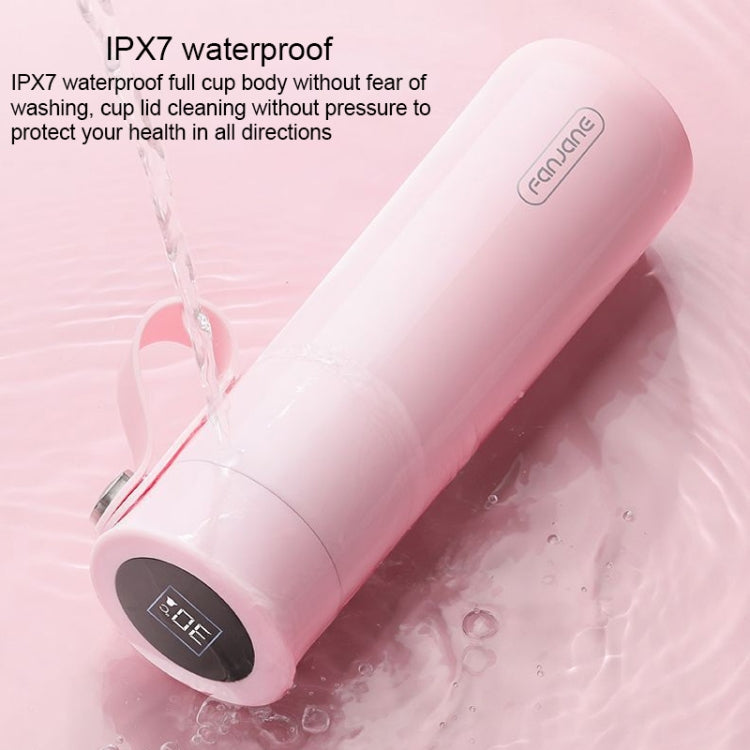 FANJANE Reminder Drinking Smart Thermos Cup(White) - free shipping - PMC Jewellery - Order now!